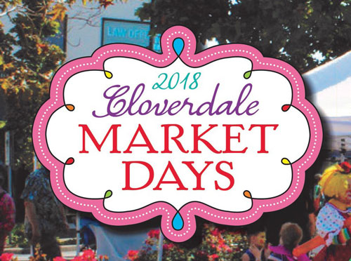 Cloverdale Market Days 2018