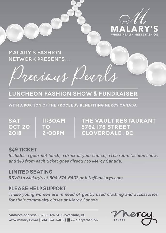Precious Pearls Luncheon Fashion Show and Fundraiser