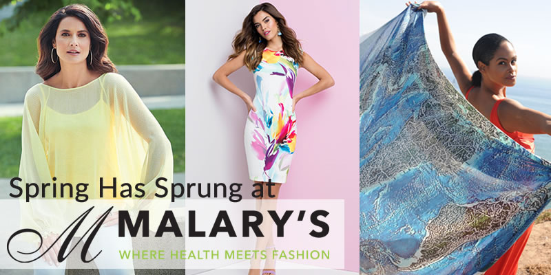 Spring Has Sprung 2019 Ladies Fashions at Malary’s