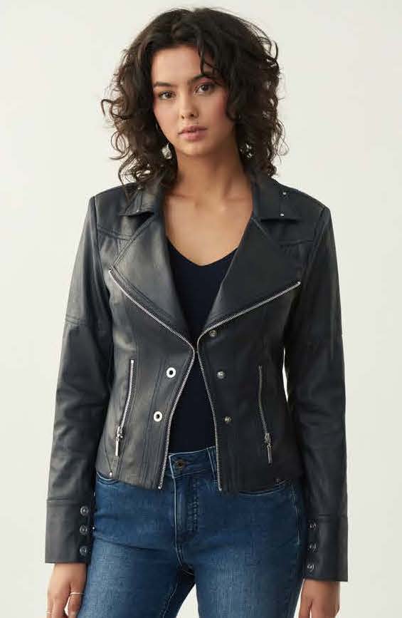 Joseph-Ribkoff-Fall leather jacket