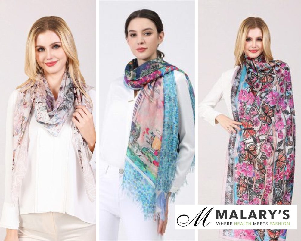 Spring Scarves from Love's Pure Light