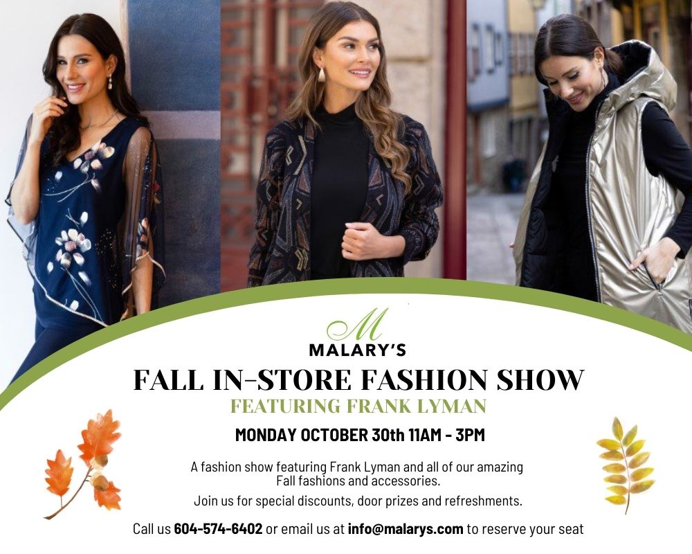 Malary's In-Store Fall Fashion Show
